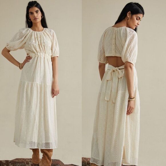 Anthropologie “Verb” by Pallavi Singhee Agneza Lace Dress - Picture 1 of 5